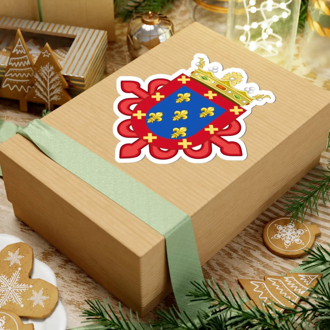 Coat of Arms of Fernandez Campero (Argentina) (Coat of Arms) STICKER Vinyl Kiss-Cut Decal - The Sticker Space