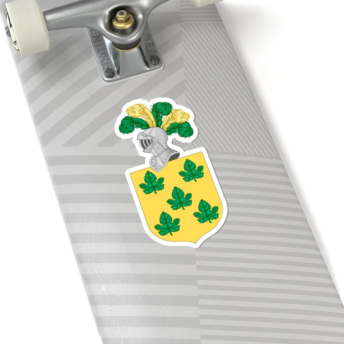 Coat of Arms of Figueroa Surname (Argentina) (Coat of Arms) STICKER Vinyl Kiss-Cut Decal - The Sticker Space