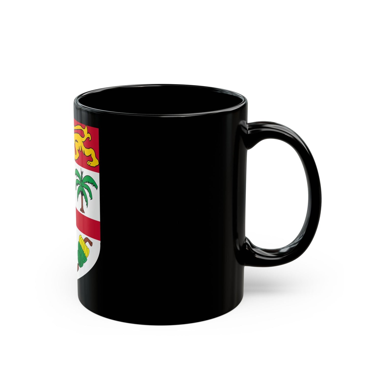 Coat of arms of Fiji 2 - Black Coffee Mug