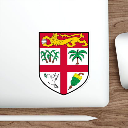 Coat of arms of Fiji 2 STICKER Vinyl Die-Cut Decal-The Sticker Space