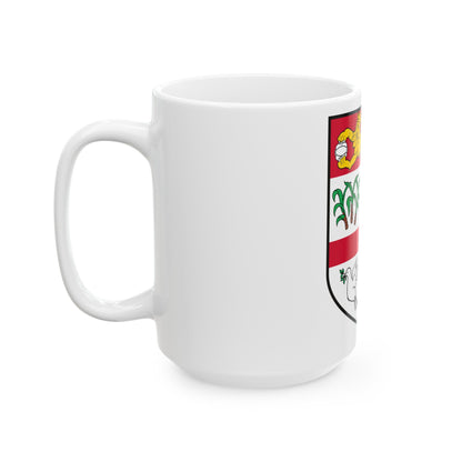 Coat of arms of Fiji 2 - White Coffee Mug-The Sticker Space