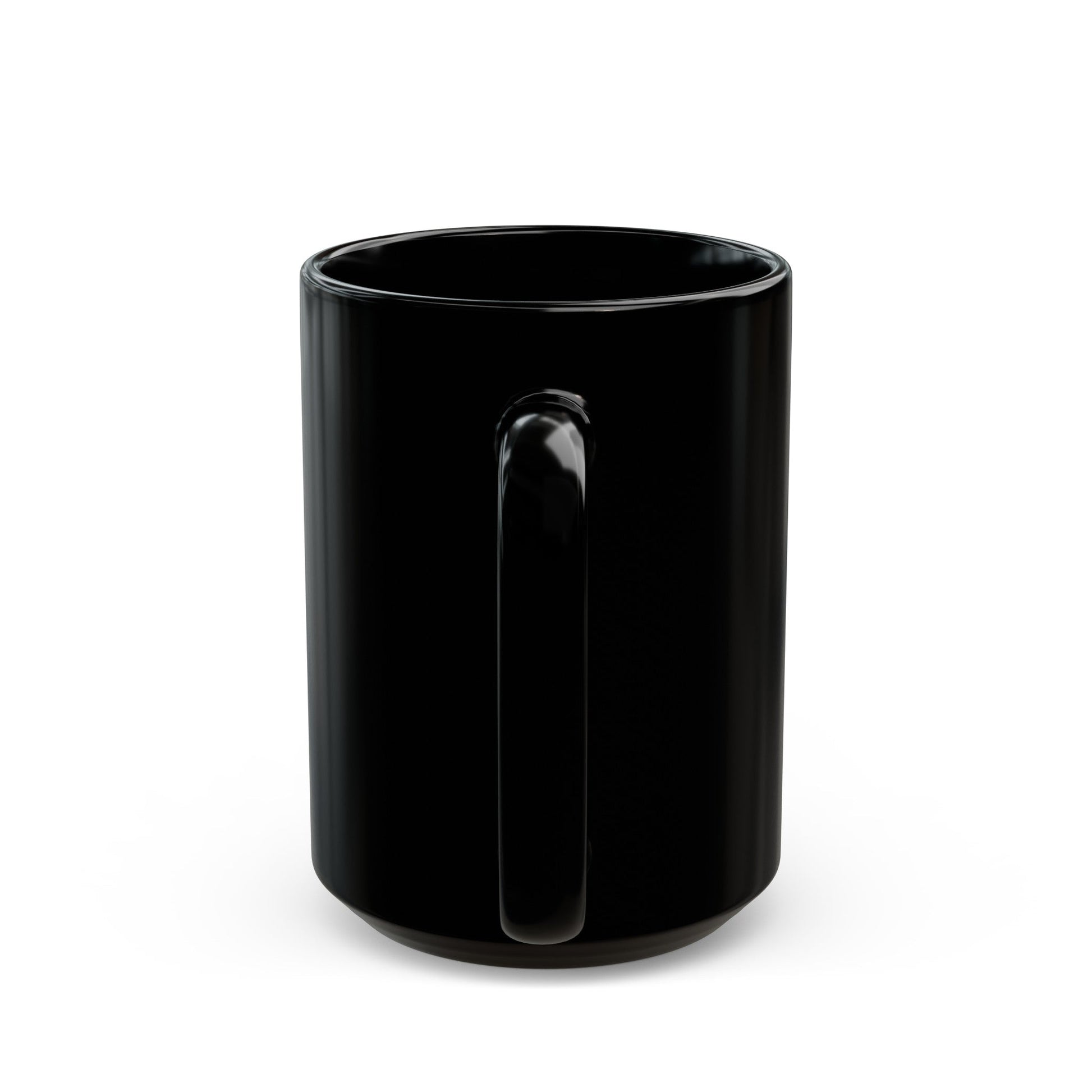 Coat of arms of Fiji - Black Coffee Mug-The Sticker Space