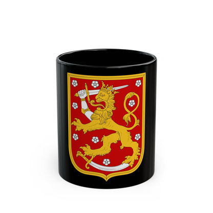 Coat of arms of Finland 1920 - Black Coffee Mug