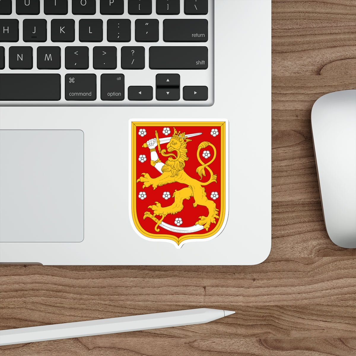 Coat of arms of Finland 1920 STICKER Vinyl Die-Cut Decal-The Sticker Space