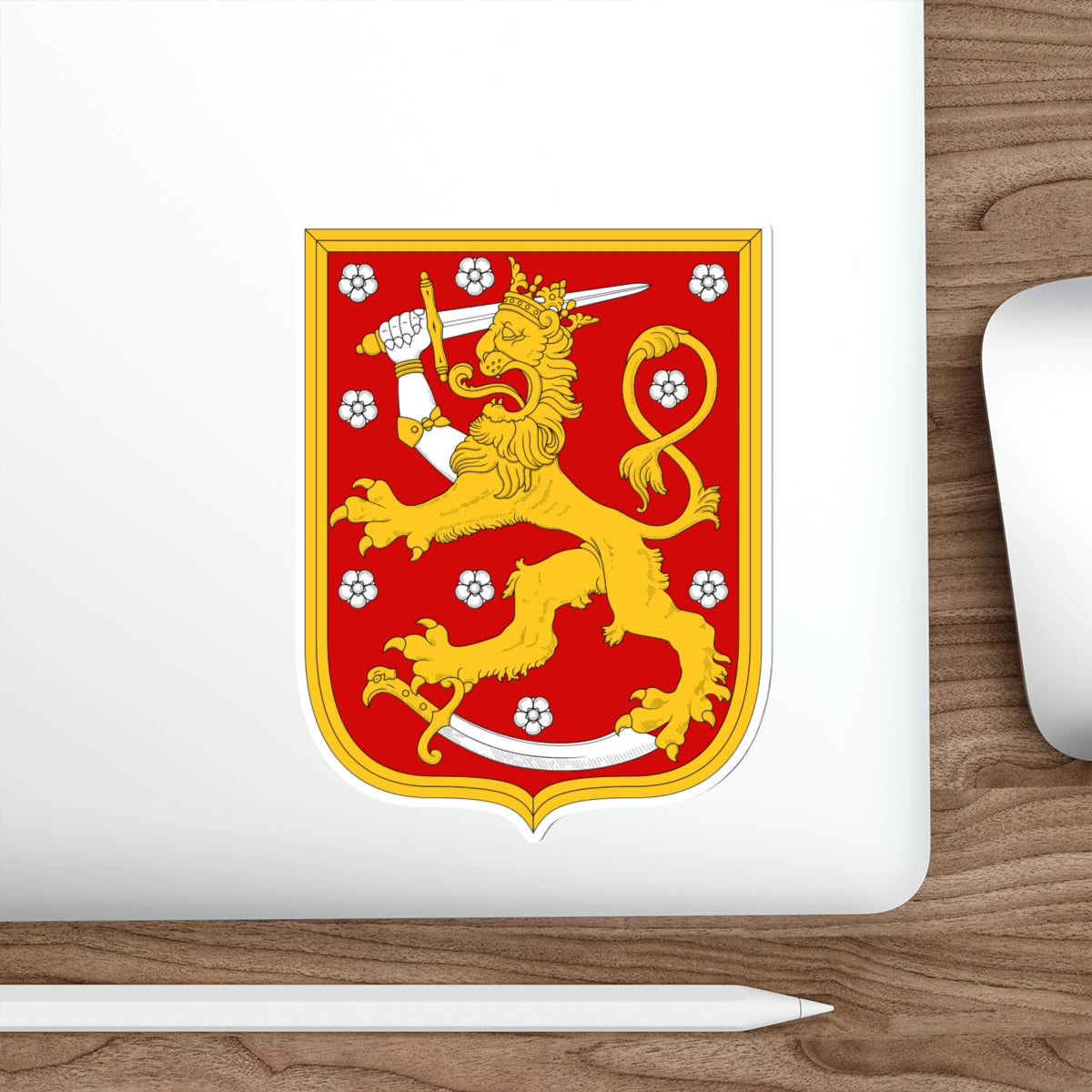 Coat of arms of Finland 1920 STICKER Vinyl Die-Cut Decal-The Sticker Space