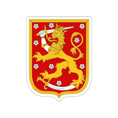 Coat of arms of Finland 1920 STICKER Vinyl Die-Cut Decal - The Sticker Space