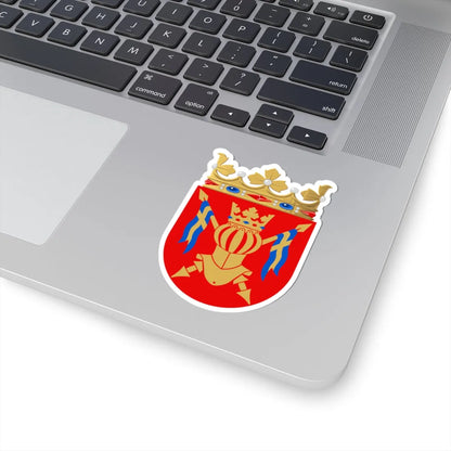 Coat of Arms of Finland Proper (Finland) (Coat of Arms) STICKER Vinyl Kiss-Cut Decal - The Sticker Space