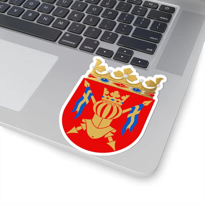 Coat of Arms of Finland Proper (Finland) (Coat of Arms) STICKER Vinyl Kiss-Cut Decal - The Sticker Space