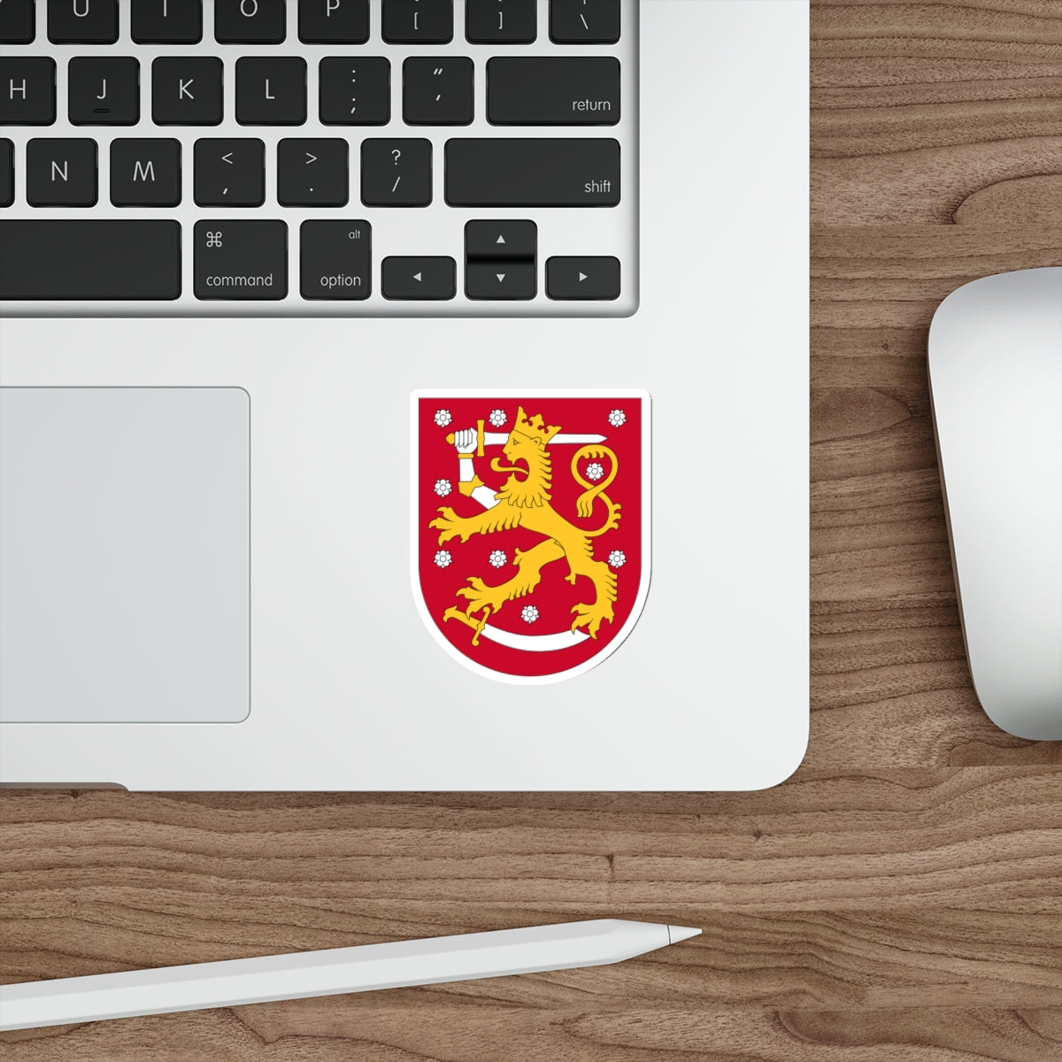 Coat of arms of Finland STICKER Vinyl Die-Cut Decal-The Sticker Space