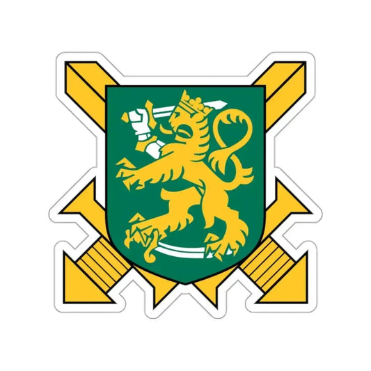 Coat of Arms of Finnish Ground Force STICKER Vinyl Die-Cut Decal 2 Inch - The Sticker Space