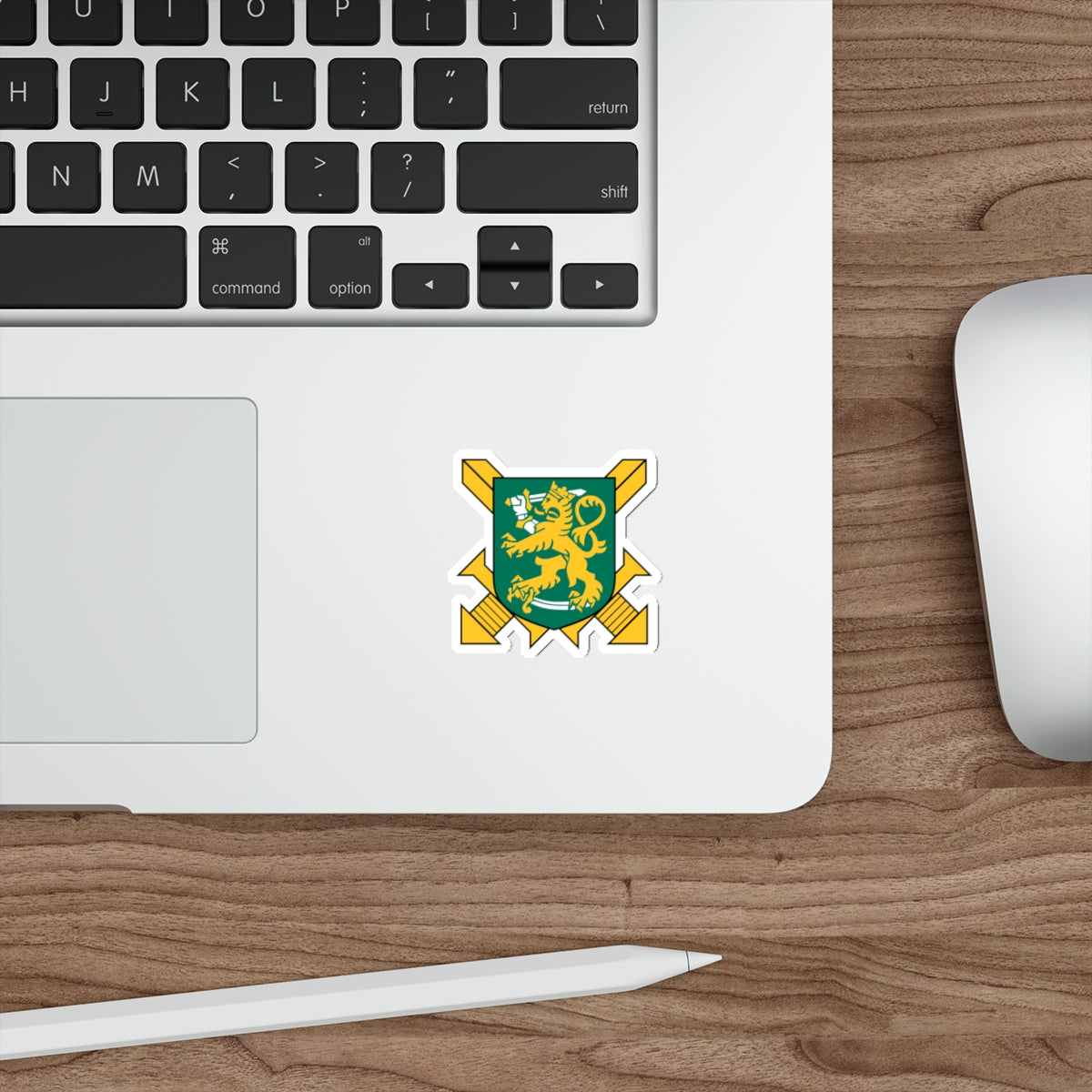 Coat of Arms of Finnish Ground Force STICKER Vinyl Die-Cut Decal-The Sticker Space