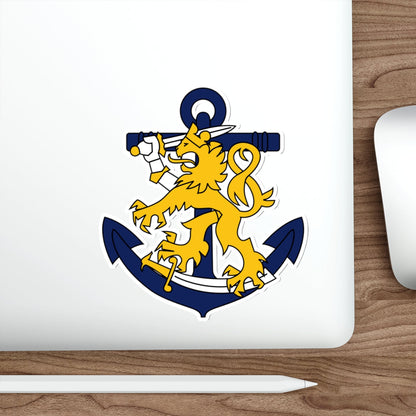 Coat of Arms of Finnish Navy STICKER Vinyl Die-Cut Decal-The Sticker Space