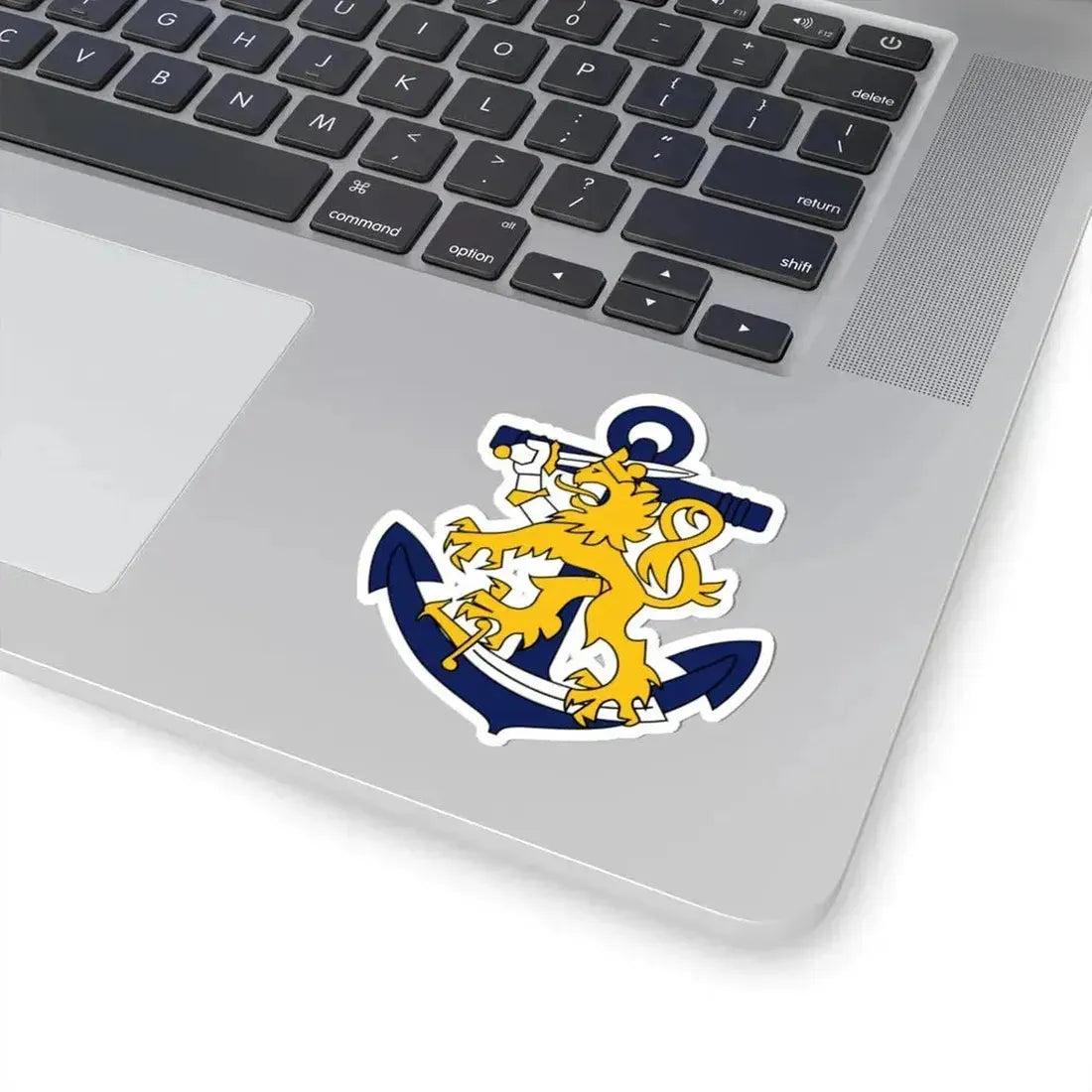 Coat of Arms of Finnish Navy - STICKER Vinyl Kiss-Cut Decal - The Sticker Space