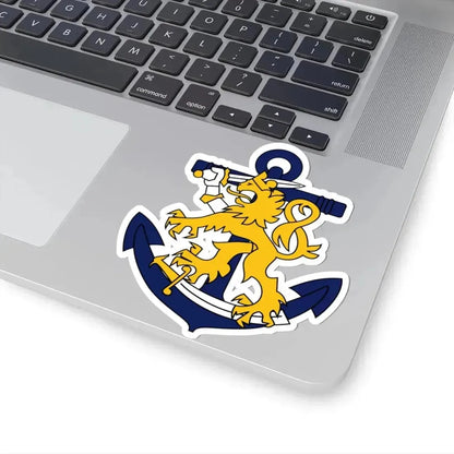 Coat of Arms of Finnish Navy - STICKER Vinyl Kiss-Cut Decal - The Sticker Space
