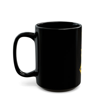 Coat of Arms of Flanders - Black Coffee Mug-The Sticker Space