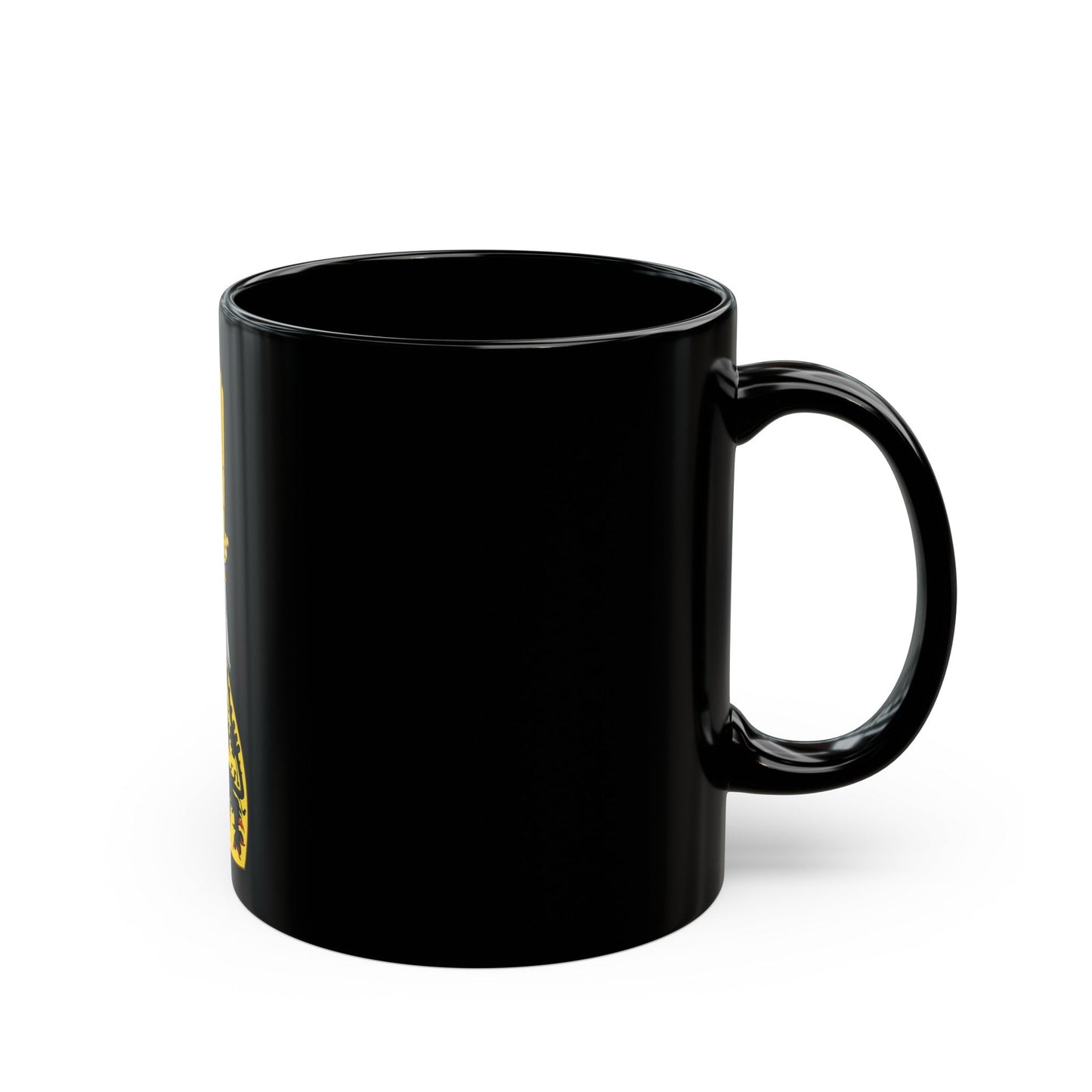 Coat of Arms of Flanders - Black Coffee Mug-The Sticker Space