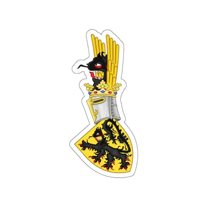 Coat of Arms of Flanders STICKER Vinyl Die-Cut Decal - The Sticker Space