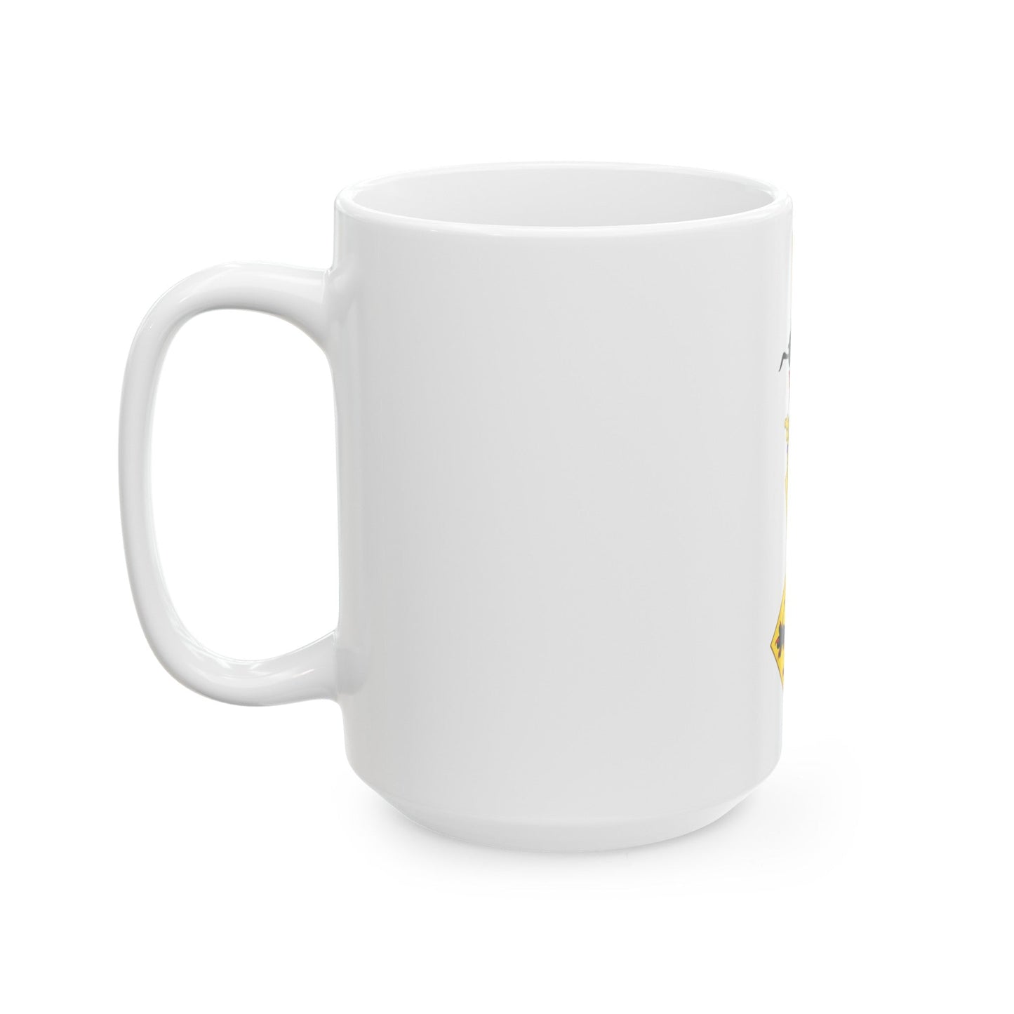 Coat of Arms of Flanders - White Coffee Mug-The Sticker Space