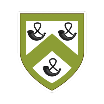 Coat of arms of Foster Rhode Island (United States) (Coat of Arms) STICKER Vinyl Kiss-Cut Decal 2 Inch White - The Sticker Space