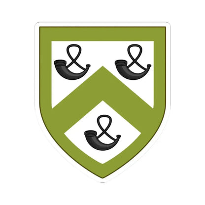 Coat of arms of Foster Rhode Island (United States) STICKER Vinyl Kiss-Cut Decal 2 Inch White - The Sticker Space