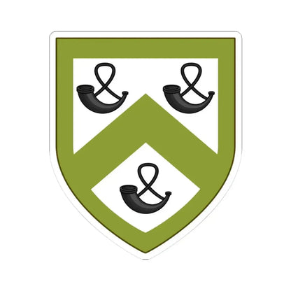 Coat of arms of Foster Rhode Island (United States) STICKER Vinyl Kiss-Cut Decal 3 Inch White - The Sticker Space