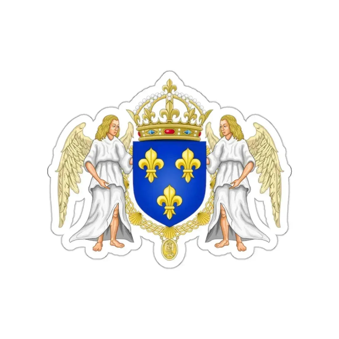 Coat of arms of France 1515-1578 STICKER Vinyl Die-Cut Decal 2 Inch - The Sticker Space