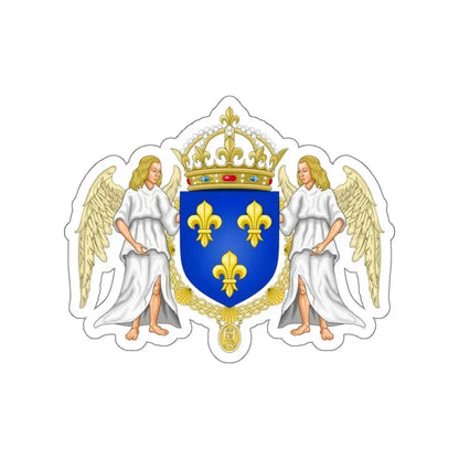 Coat of arms of France 1515-1578 STICKER Vinyl Die-Cut Decal 4 Inch - The Sticker Space