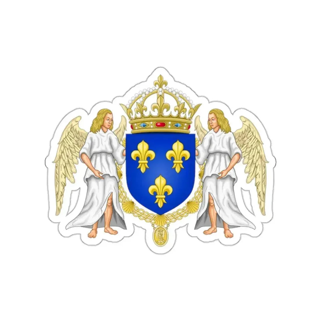 Coat of arms of France 1515-1578 STICKER Vinyl Die-Cut Decal - The Sticker Space