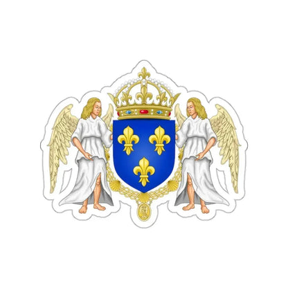 Coat of arms of France 1515-1578 STICKER Vinyl Die-Cut Decal - The Sticker Space