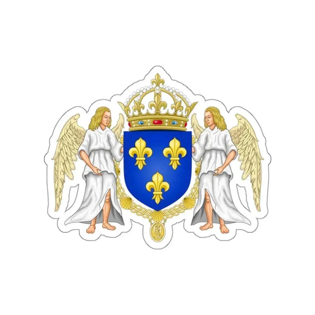 Coat of arms of France 1515-1578 STICKER Vinyl Die-Cut Decal - The Sticker Space