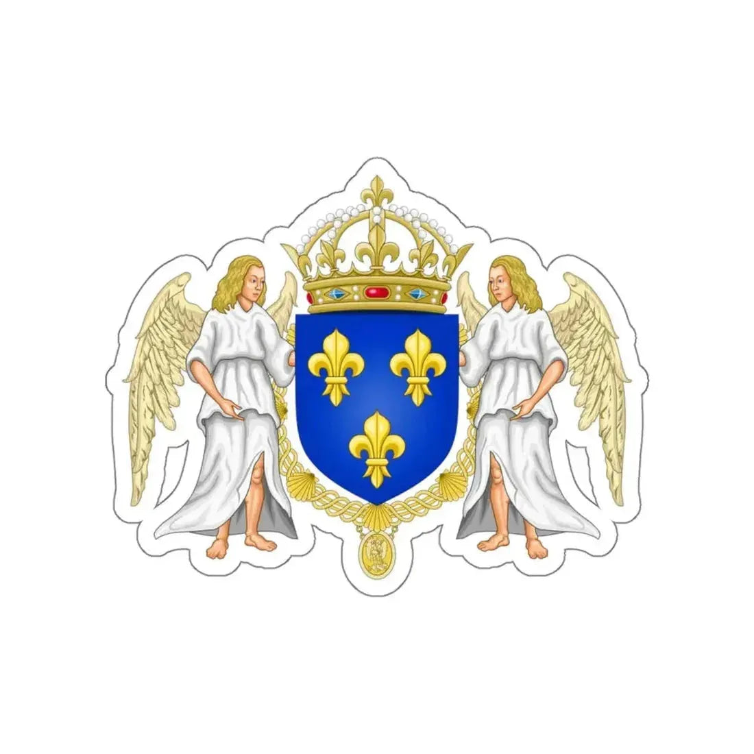 Coat of arms of France 1515-1578 STICKER Vinyl Die-Cut Decal - The Sticker Space