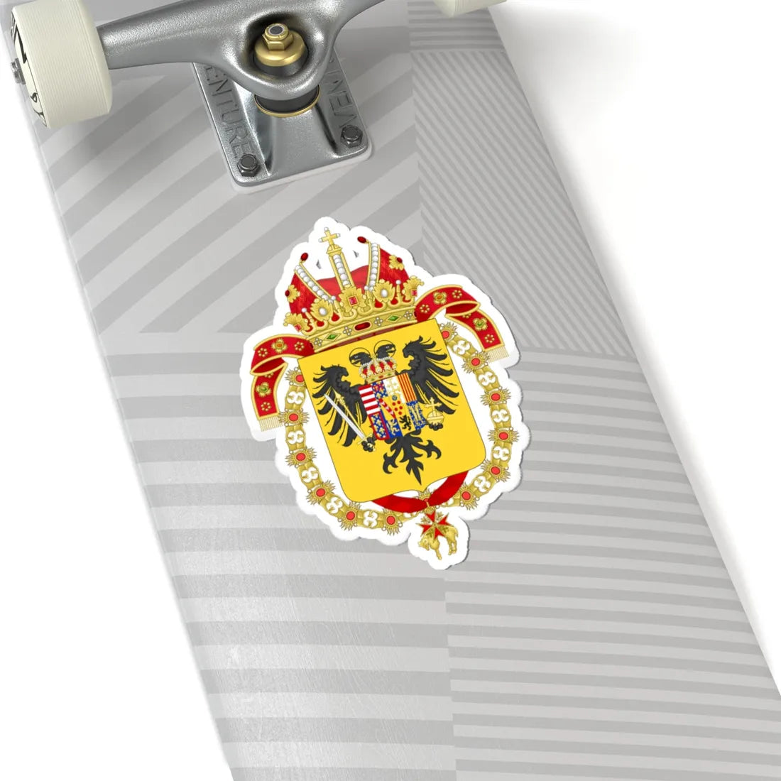 Coat of Arms of Francis I Holy Roman Emperor-Or shield variant (Austria) (Coat of Arms) STICKER Vinyl Kiss-Cut Decal - The Sticker Space