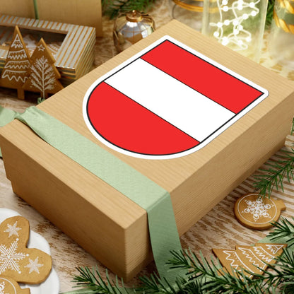 Coat of arms of Freistadt (Austria) (Coat of Arms) STICKER Vinyl Kiss-Cut Decal - The Sticker Space