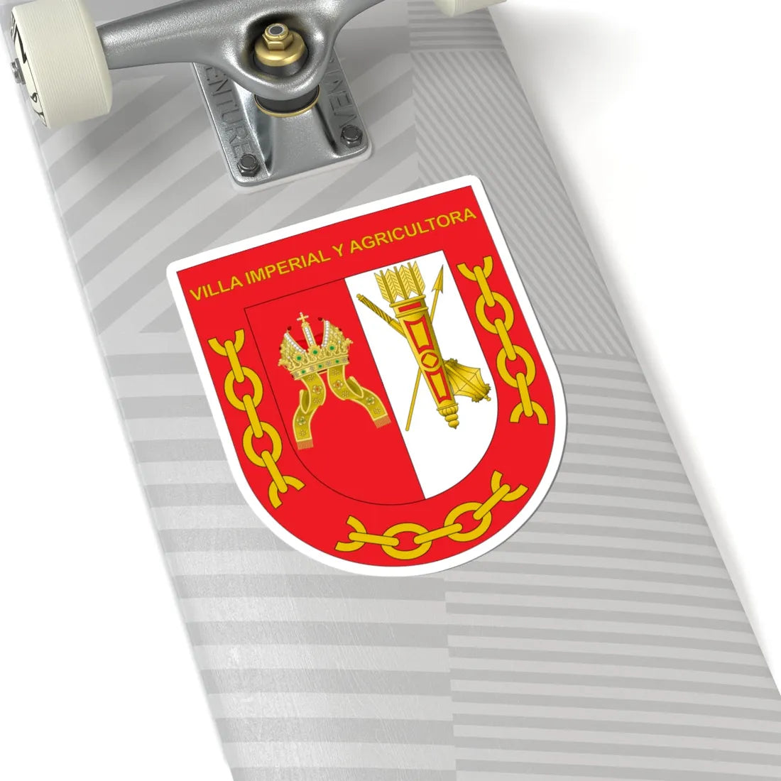 Coat of arms of Funza (Colombia) (Coat of Arms) STICKER Vinyl Kiss-Cut Decal - The Sticker Space