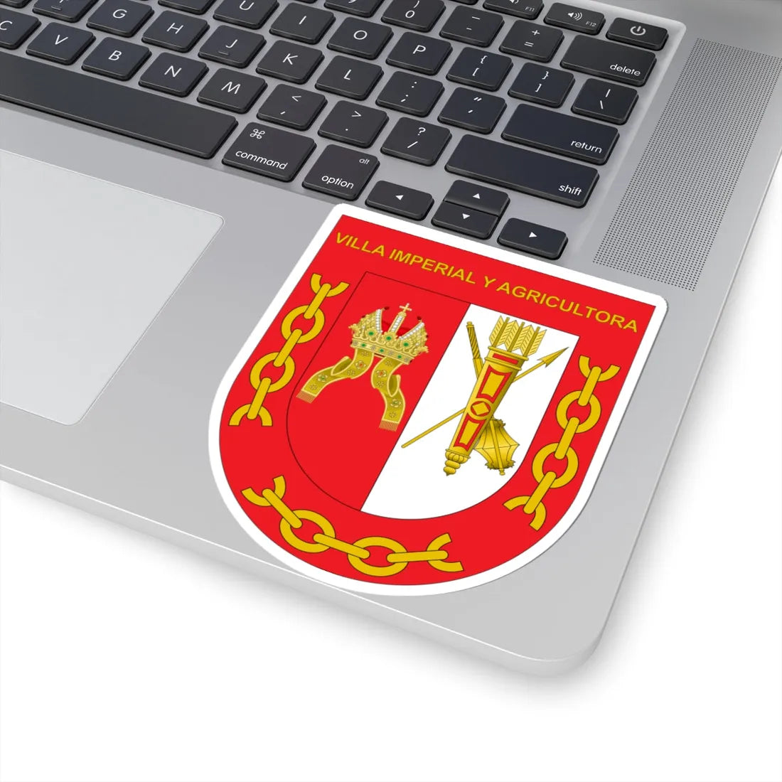 Coat of arms of Funza (Colombia) (Coat of Arms) STICKER Vinyl Kiss-Cut Decal - The Sticker Space