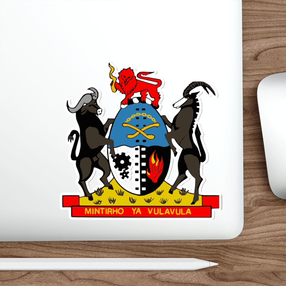 Coat of arms of Gazankulu STICKER Vinyl Die-Cut Decal-The Sticker Space