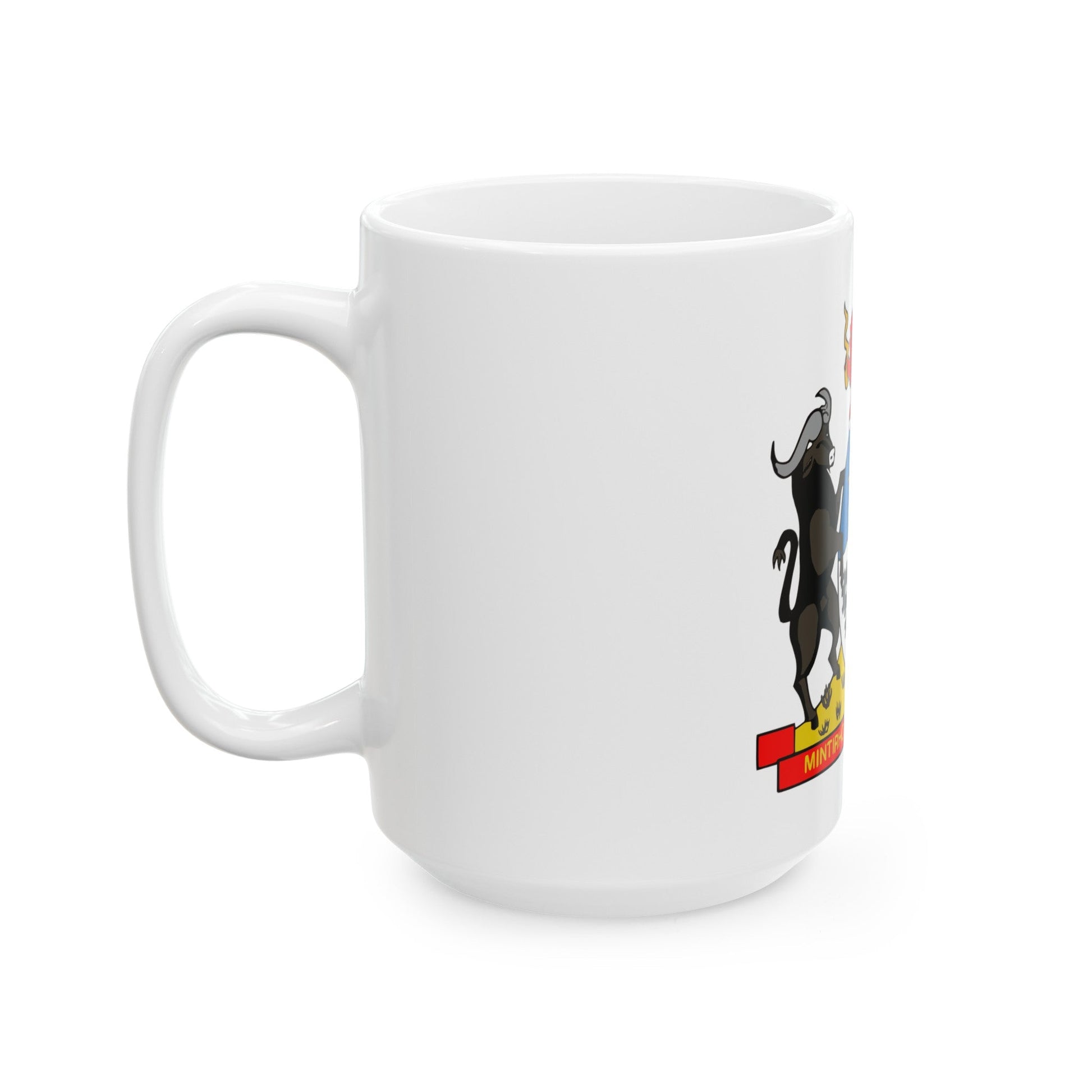 Coat of arms of Gazankulu - White Coffee Mug-The Sticker Space