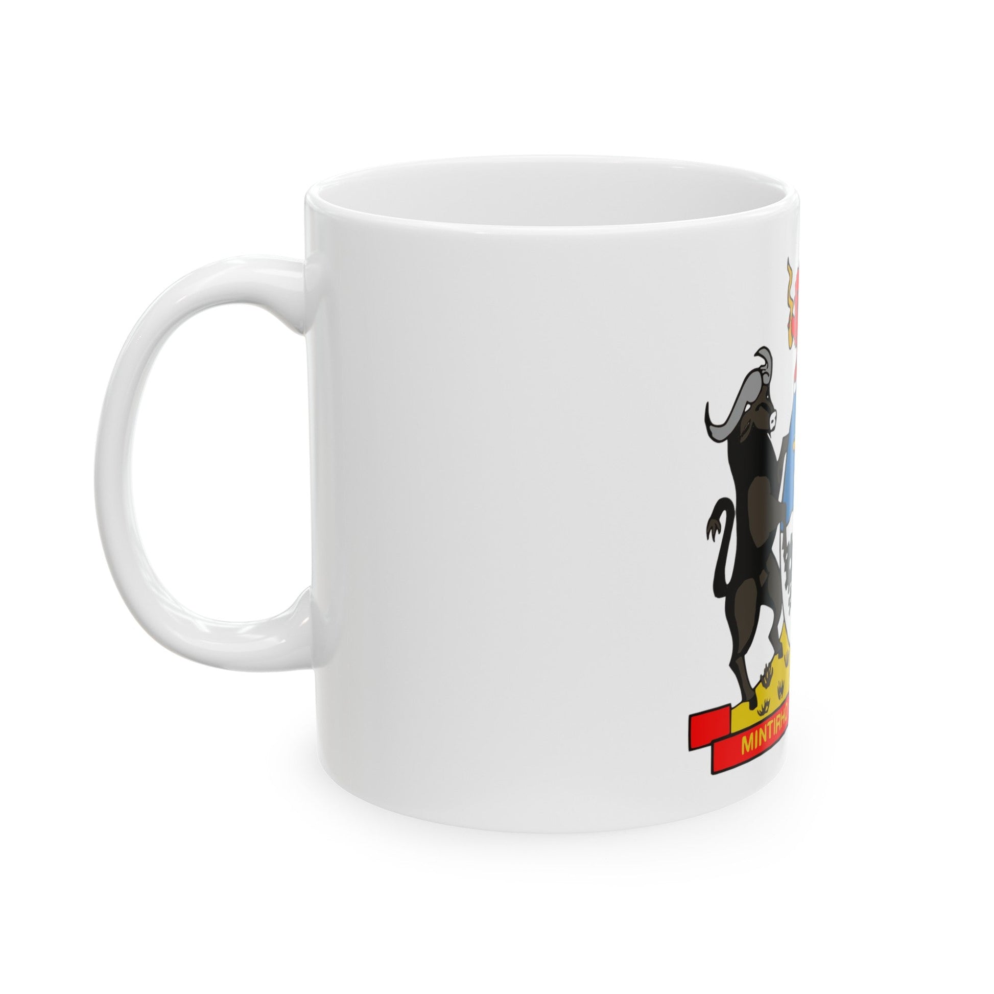 Coat of arms of Gazankulu - White Coffee Mug-The Sticker Space