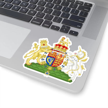 Coat of Arms of George Duke of Kent Order of the Seraphim (United Kingdom) (Coat of Arms) STICKER Vinyl Kiss-Cut Decal - The Sticker Space