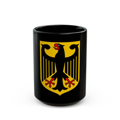 Coat of arms of Germany - Black Coffee Mug-15oz-The Sticker Space