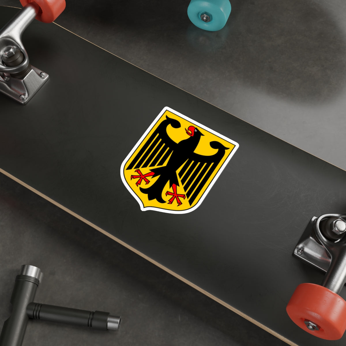 Coat of arms of Germany STICKER Vinyl Die-Cut Decal-The Sticker Space