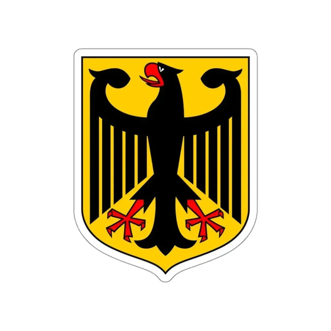 Coat of arms of Germany STICKER Vinyl Die-Cut Decal 3 Inch - The Sticker Space