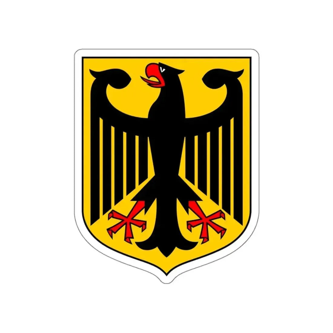 Coat of arms of Germany STICKER Vinyl Die-Cut Decal 6 Inch - The Sticker Space