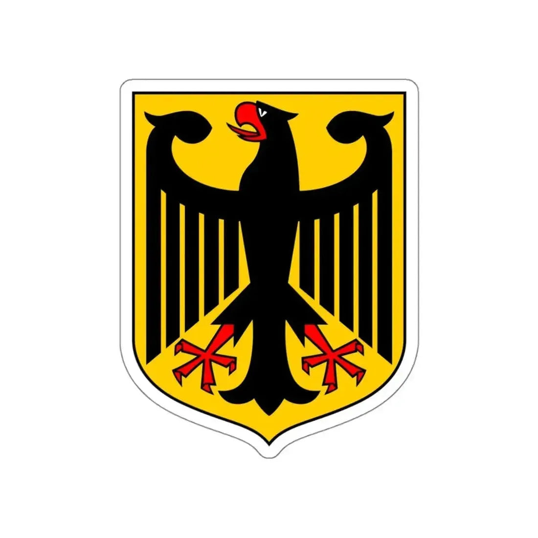 Coat of arms of Germany STICKER Vinyl Die-Cut Decal - The Sticker Space