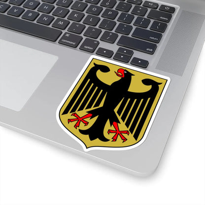 Coat of arms of Germany variant (Germany) (Coat of Arms) STICKER Vinyl Kiss-Cut Decal - The Sticker Space