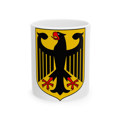 Coat of arms of Germany - White Coffee Mug-11oz-The Sticker Space