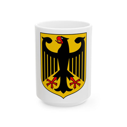 Coat of arms of Germany - White Coffee Mug-15oz-The Sticker Space