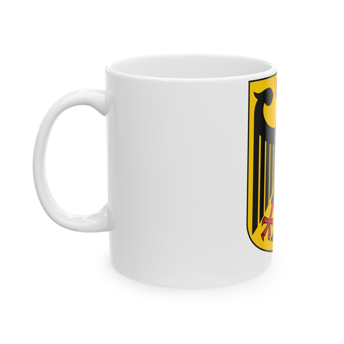 Coat of arms of Germany - White Coffee Mug-The Sticker Space