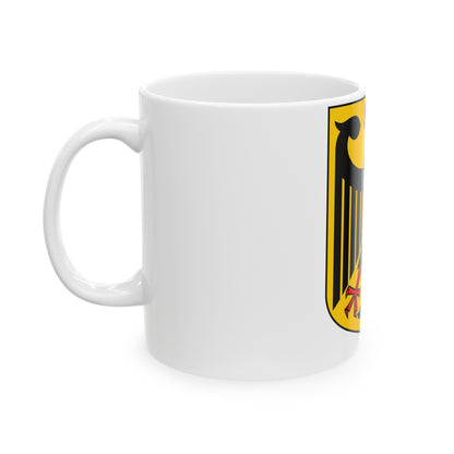 Coat of arms of Germany - White Coffee Mug-The Sticker Space