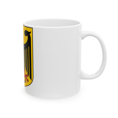 Coat of arms of Germany - White Coffee Mug-The Sticker Space